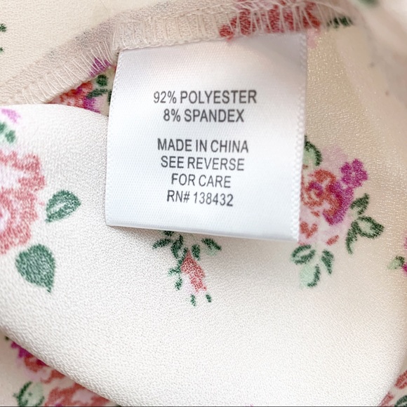 ModCloth Floral Blouse M - Picture 8 of 8